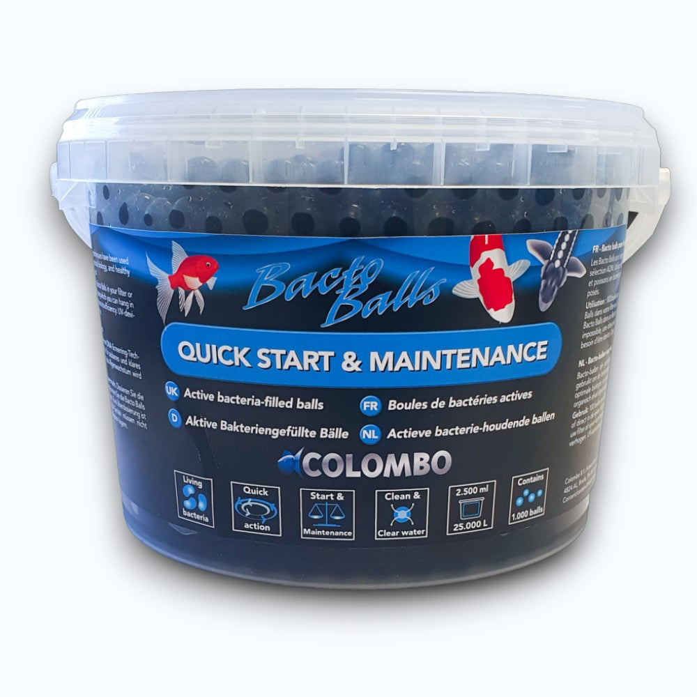 Colombo Bacto Balls 2500ml - Billes bactériennes pour bassin à koï et poissons rouges