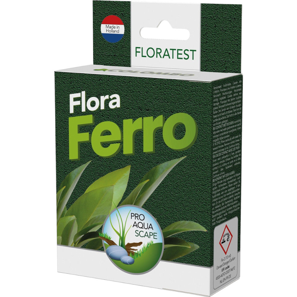 Test fer pour aquarium