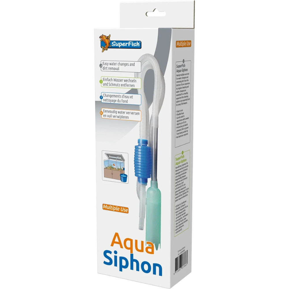 Siphon de nettoyage pour aquarium