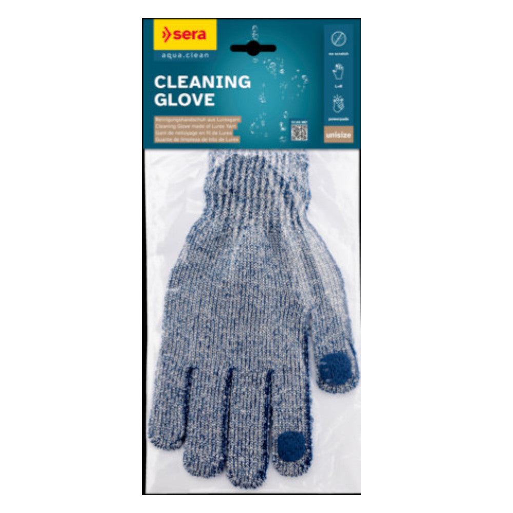 Gant de nettoyage en fil de Lurex pour aquarium