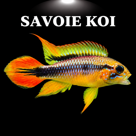 Apistogramma agassizii double red 4-5 cm cichlidé nain rouge aquarium eau douce