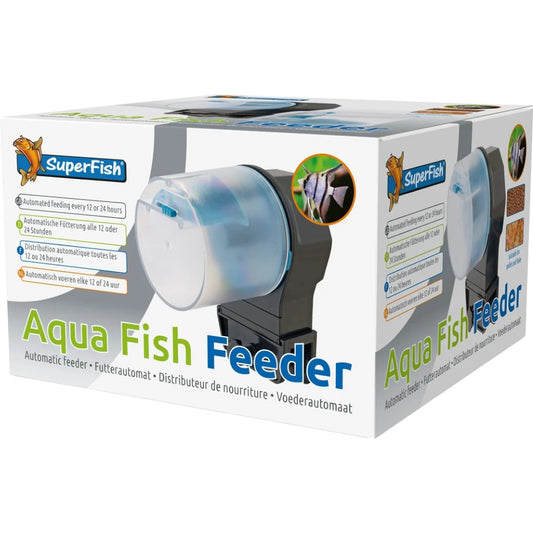 distributeur de nourriture pour poisson d aquarium