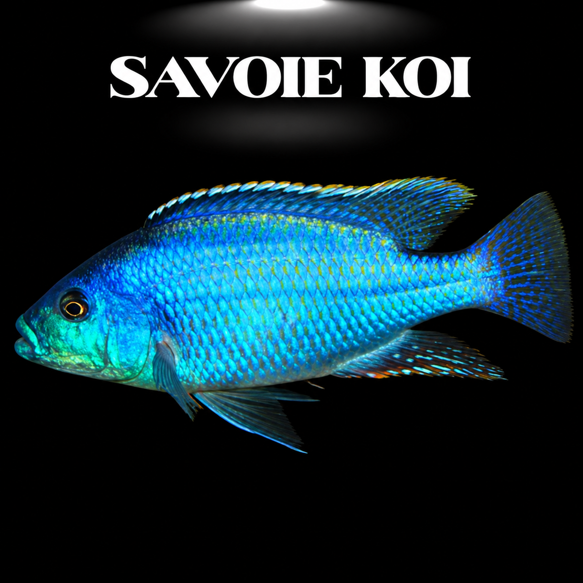 Cheilochromis euchilus 8-11 cm — cichlide aux lèvres épaisses du Lac Malawi, dit "Big Lips", spécimen sélectionné