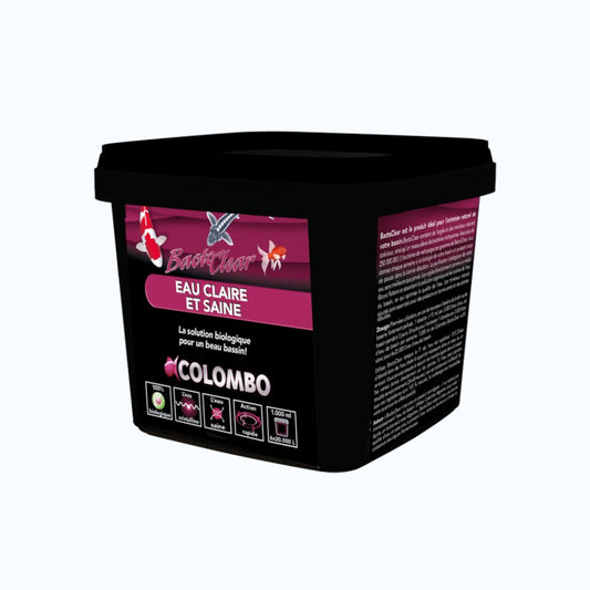 Colombo Bactoclear 1000ml - Traitement anti eau verte pour bassin jusqu'à 20.000 litres