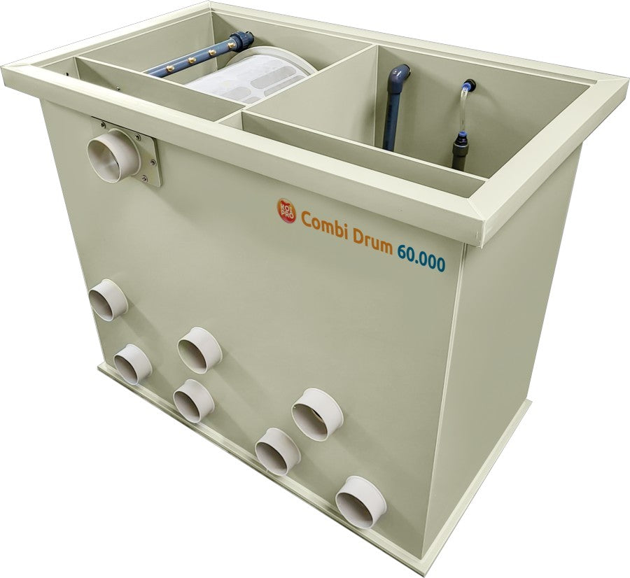 Filtre a tambour combi pour bassin