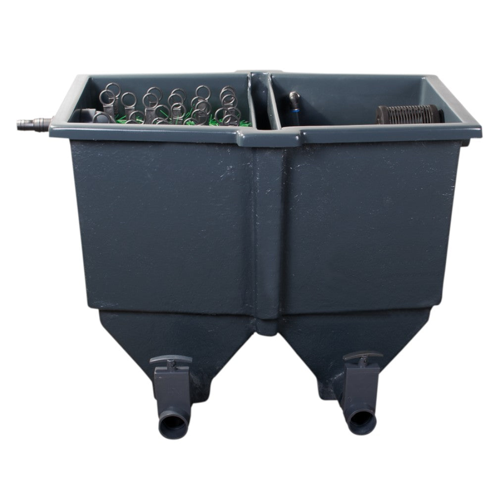 Filtre multichambre pour bassin jusqu'à 10m2 avec carpe koi