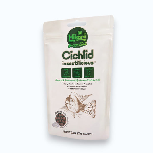 Hikari Cichlid Insectilicious, aliment en granulés flottants aux insectes pour cichlidés