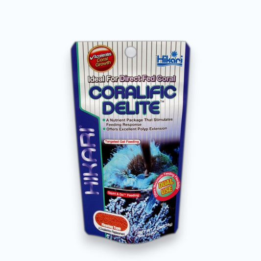 Hikari Coralific Delite 35g, nourriture en granulés pour coraux SPS, LPS et anémones en aquarium récifal