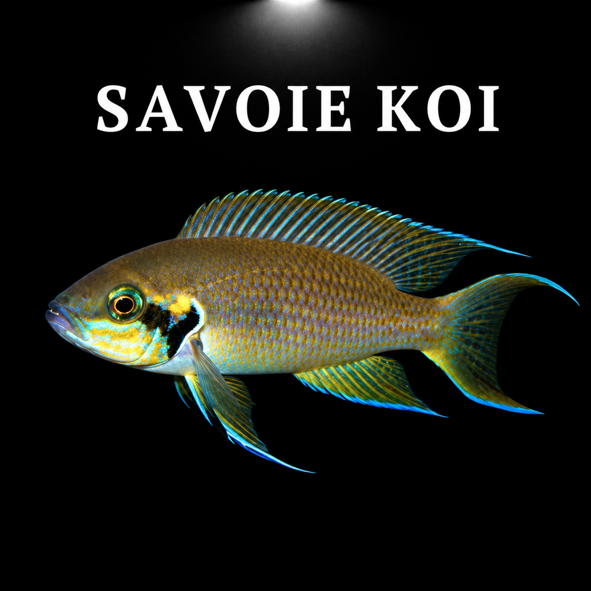 Neolamprologus brichardi 6-8 cm – Cichlidé Princesse du lac Tanganyika, silhouette élancée avec nageoires effilées