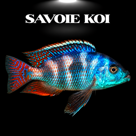 Placidochromis milomo 7-9 cm – haplo « Super VC-10 » du Lac Malawi, lèvres hypertrophiées et livrée bleue intense