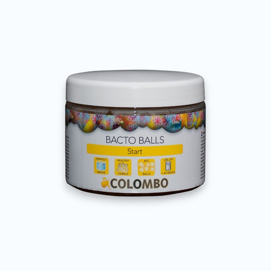 Pot Colombo Marine Bacto Balls 500 ml – Billes poreuses bactéries nitrifiantes pour aquarium marin et récifal, idéal coraux, efficace plus de 40 semaines