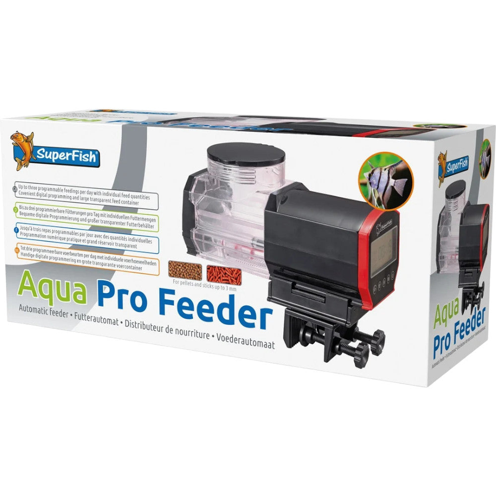 distributeur de nourriture pour poisson d aquarium