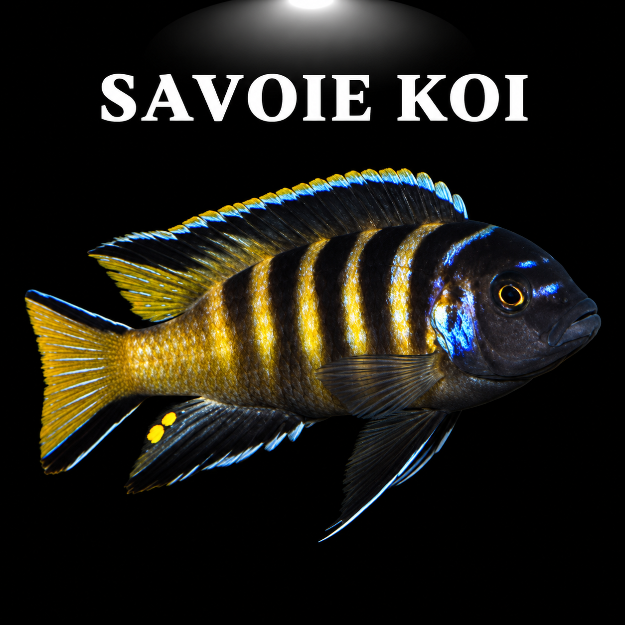 Pseudotropheus elongatus Chailosi 4-6 cm – Mbuna élancé bleu et orange du lac Malawi, variété Chailosi à silhouette fine caractéristique