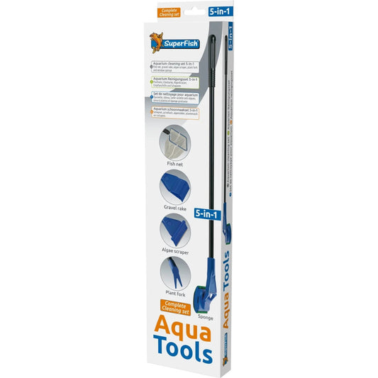Racloire de nettoyage pour aquarium.