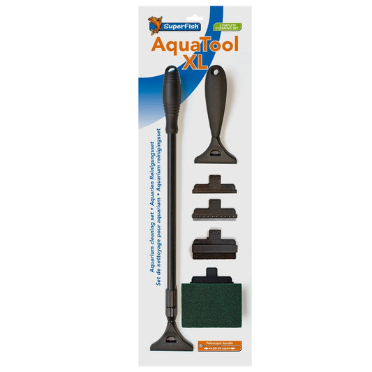 Racloir de nettoyage pour aquarium.