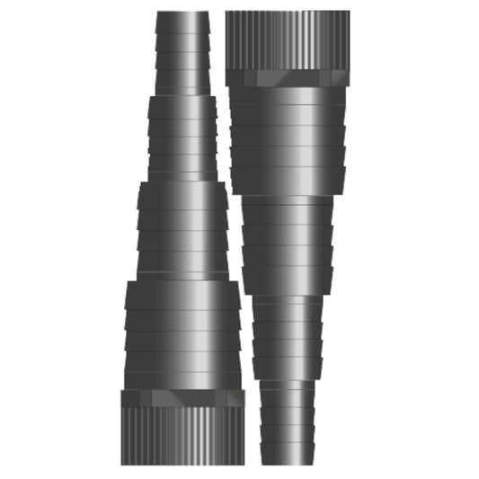 lot de 2 raccords cannelés pour bassin