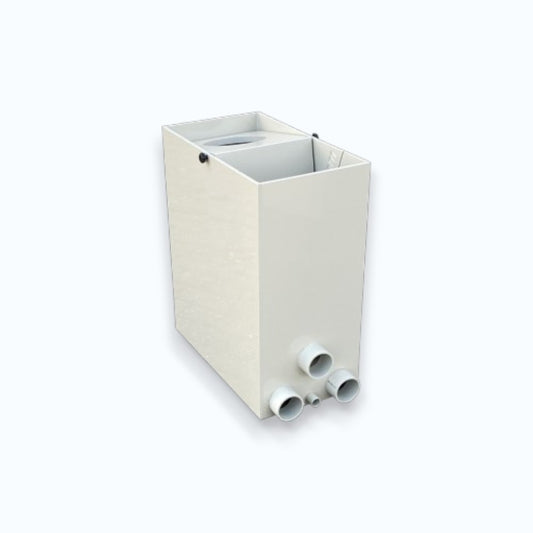 SuperSieve Medium – pré-filtre mécanique bassin koï 3 entrées 110mm