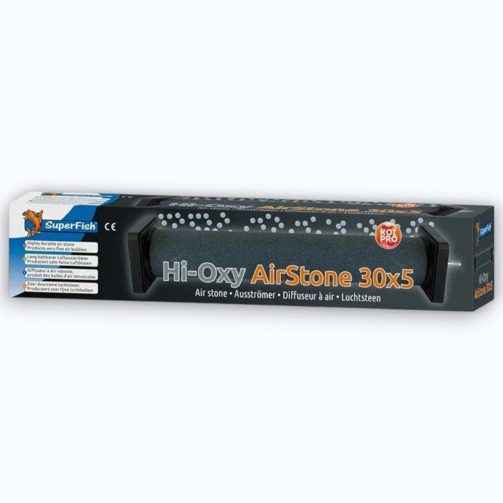 Superfish Hi Oxy Airstone 30x5 – pierre à air grand format pour bassin à carpes koïs