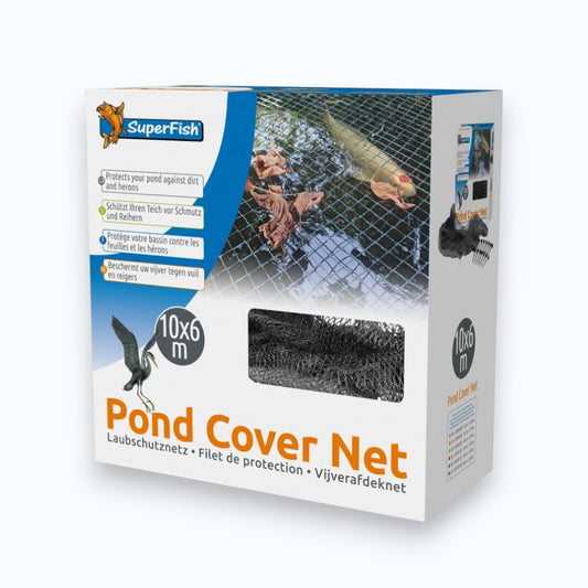Superfish Pond Cover Net – filet de protection anti-héron pour bassin à koïs