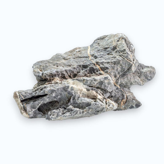Superfish Seiryu Rock – roche naturelle bleu-gris aux veines blanches pour aquascaping, style Iwagumi