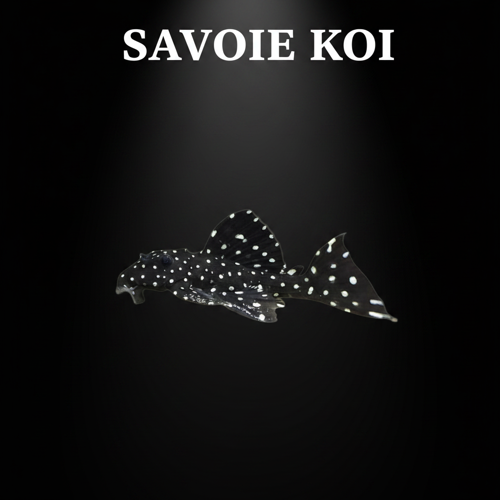 Leporacanthicus galaxias L240 vampire pleco galaxie 5-7 cm – pleco rare taches blanches aquarium, Savoie Koi